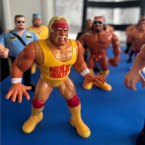 Hulk Hogan WWF Figures